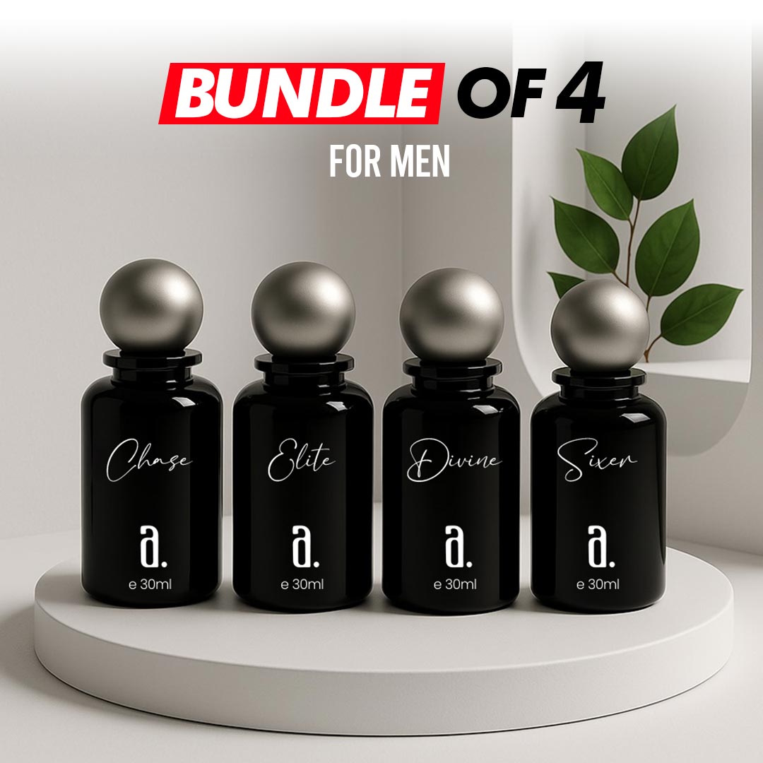 Men Bundle Pack of 4 (30 ML) - Sixer, Divine, Elites, Chase
