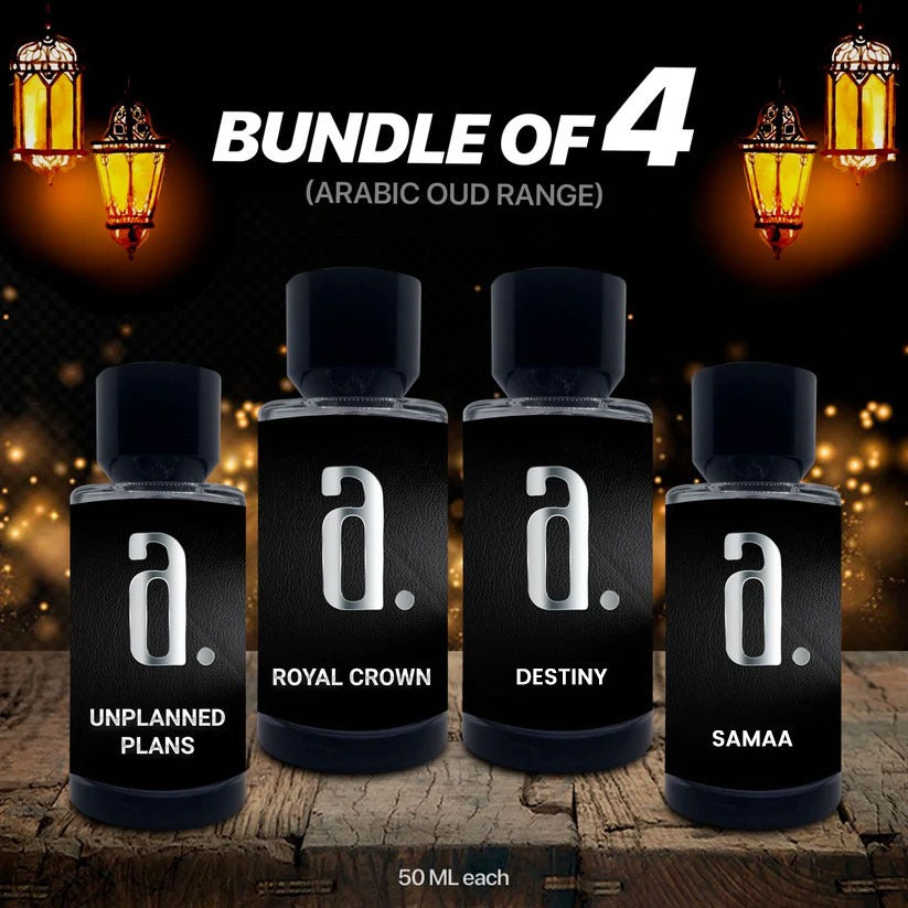 Bundle of Top OUD 50ML (Arabic Oud Range) |BODY spray Cool