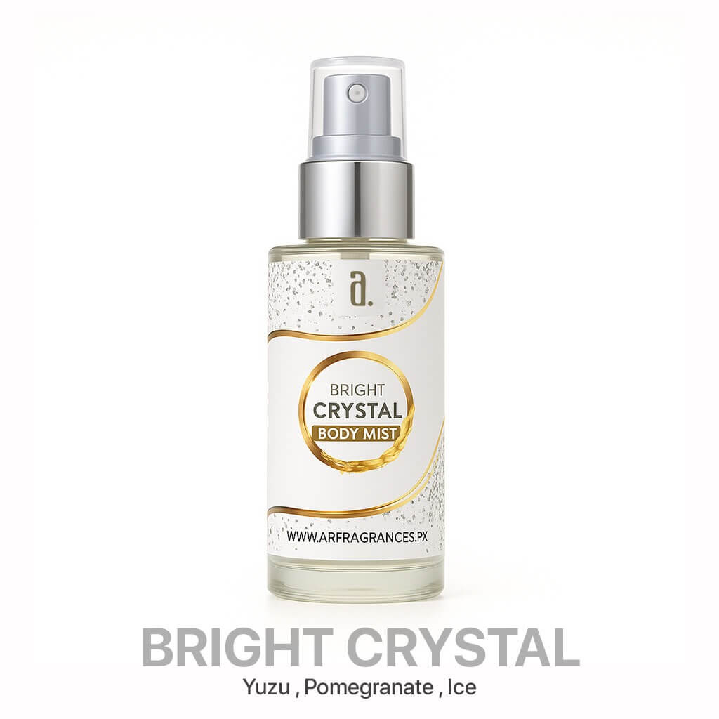 BRIGHT CRYSTAL BODY MIST FOR WOMEN – 50ML SPRAY | FRESH FLORAL FRAGRANCE