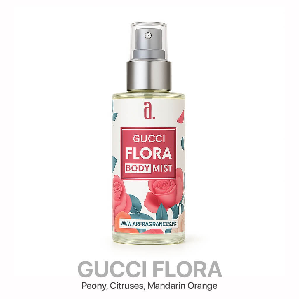 GUCCI FLORA BODY MIST FOR WOMEN – 50ML SPRAY | FLORAL & ELEGANT FRAGRANCE