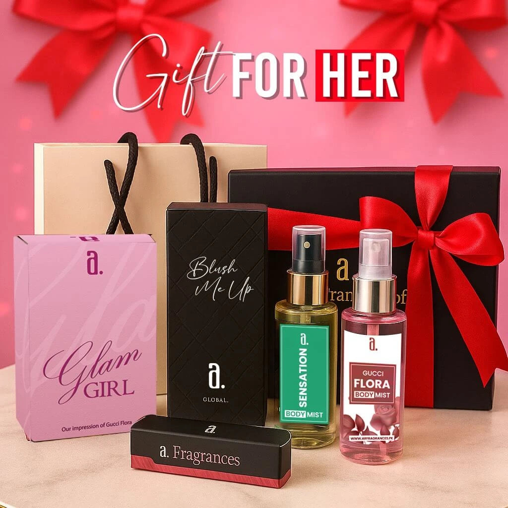 GIFT FOR HER – PREMIUM FRAGRANCE GIFT SET FOR WOMEN | LUXURY PERFUME & BODY MIST BUNDLE