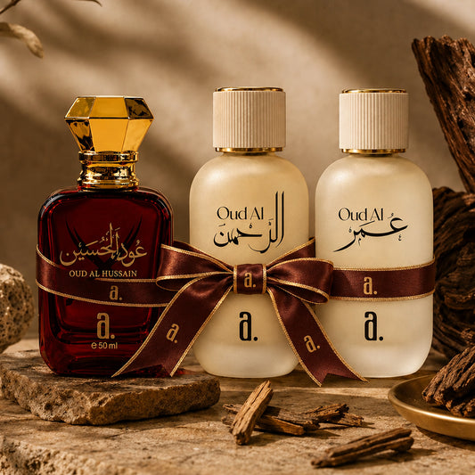 LIMITED COLLECTION – OUD AL HUSSAIN, OUD AL REHMAN & OUD AL UMAR (3 x 50ML)