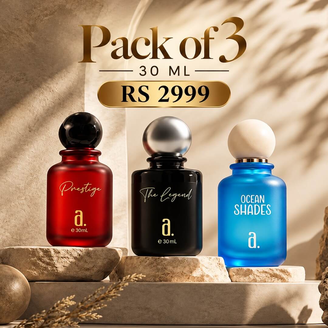 Prestige, The Legend & Ocean Shades Perfume – Pack of 3 | 30 ML Each