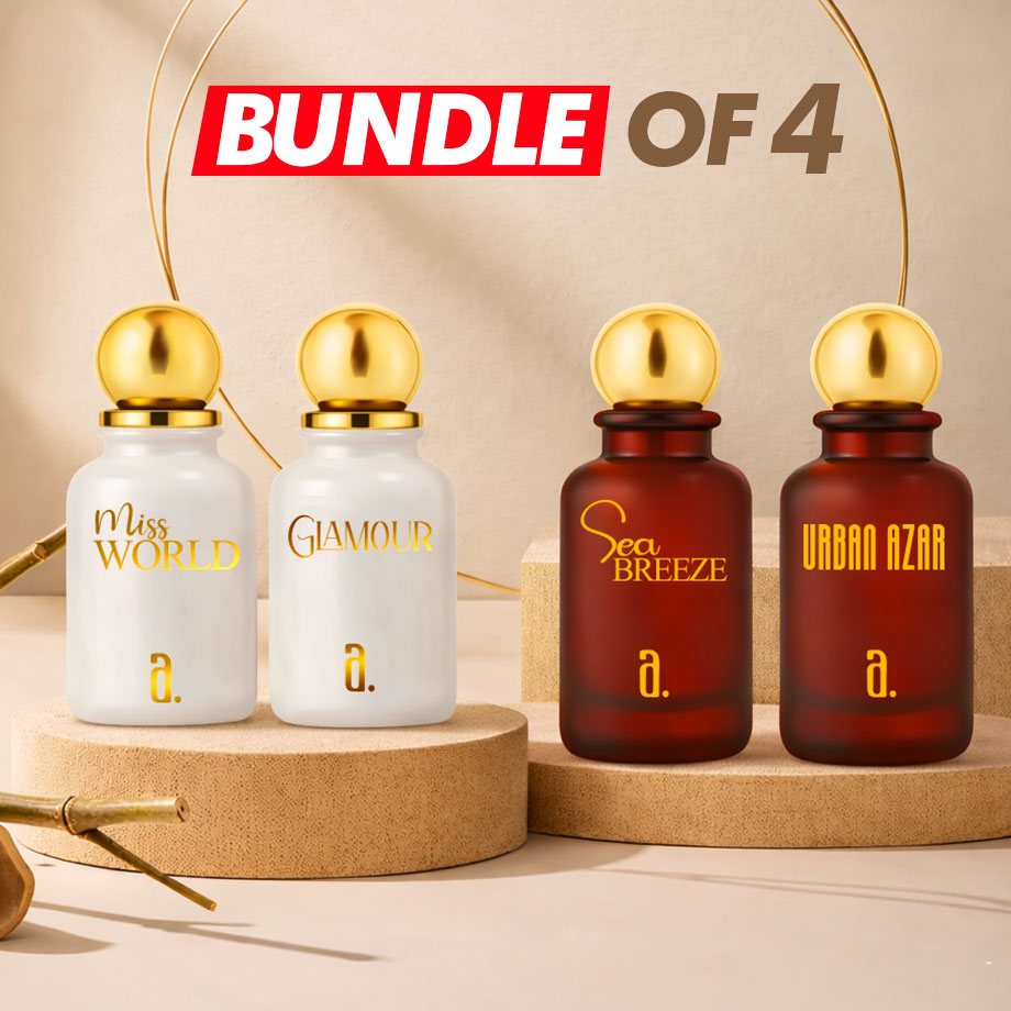 Low Price Bundle (50 ML) - Miss World, Urban Azar, Glamour, Sea Breeze