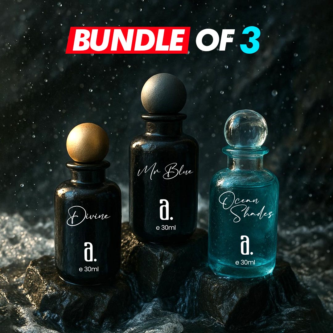 Bundle of 3 (30 ML) - Mr. Blue, Ocean Shade, Divine - X4