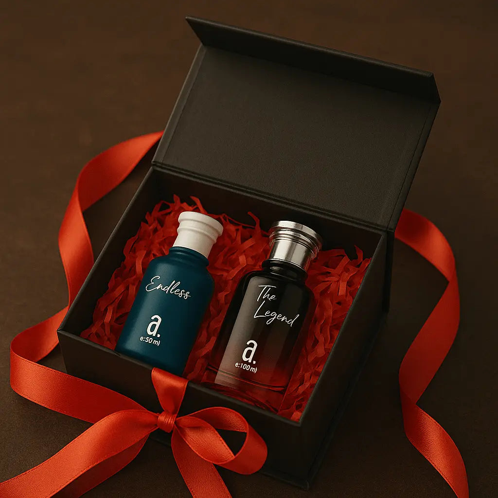 Elegant luxury gift box with red bow for special occasions