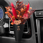 Cute Mini Natural Floral Car Air Freshener | Dried Flowers Infused with Essential Oils