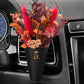 Cute Mini Natural Floral Car Air Freshener | Dried Flowers Infused with Essential Oils