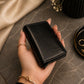A. Fragrances Premium Leather Card Holder Wallet – Slim Minimalist Wallet