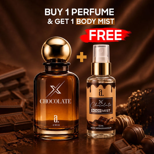 X Chocolate Perfume 50ml + FREE X Chocolate Body Mist 50ml - Our Signature Perfume