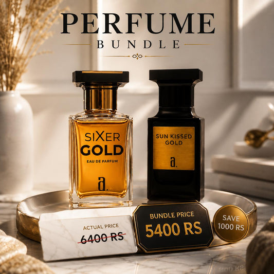 Sixer Gold & Sun Kissed Gold 50 ML Perfume Bundle | Premium Long-Lasting Fragrance Duo