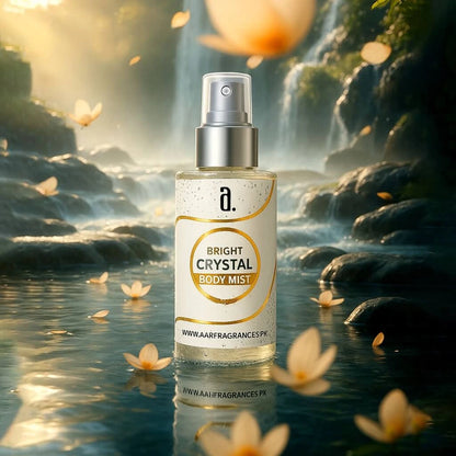 BRIGHT CRYSTAL BODY MIST FOR WOMEN | FRESH FLORAL FRAGRANCE