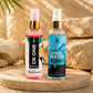 PACK OF 2 BODY MISTS FOR MEN – CK ONE & COOL WATER