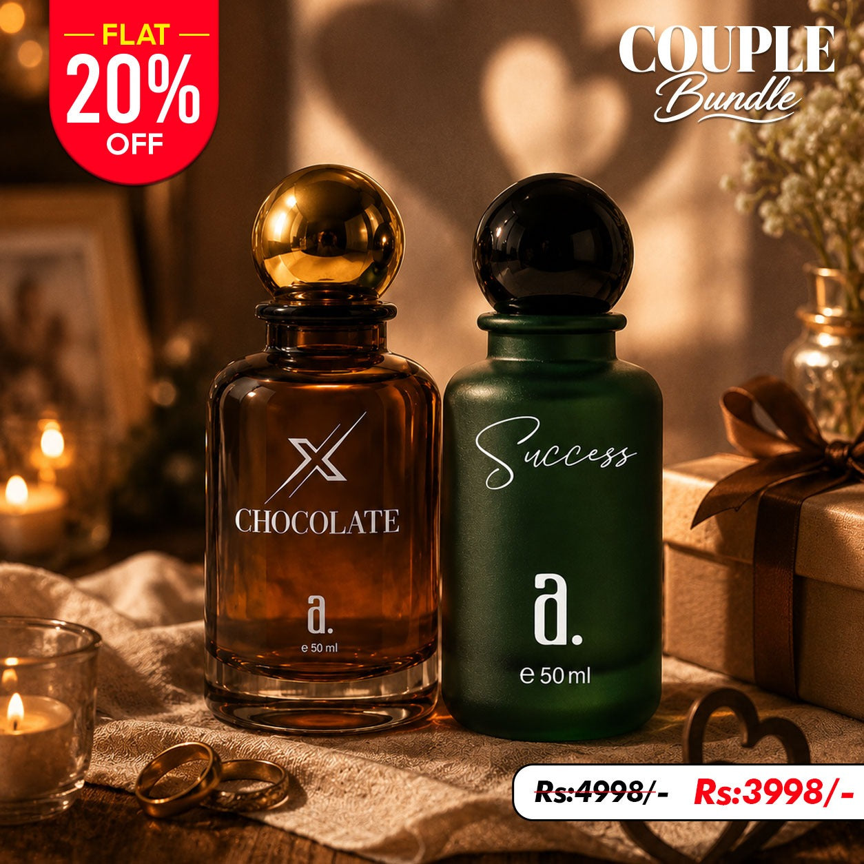 Men Bundle 4 - X-Chocolate, Success (50ML)
