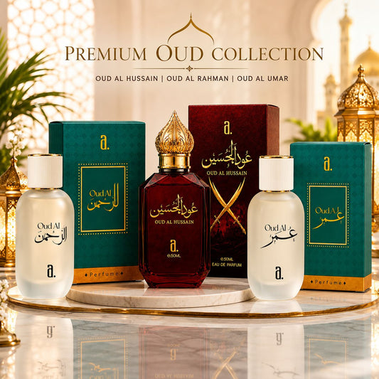 LIMITED COLLECTION – OUD AL HUSSAIN, OUD AL REHMAN & OUD AL UMAR (3 x 50ML)