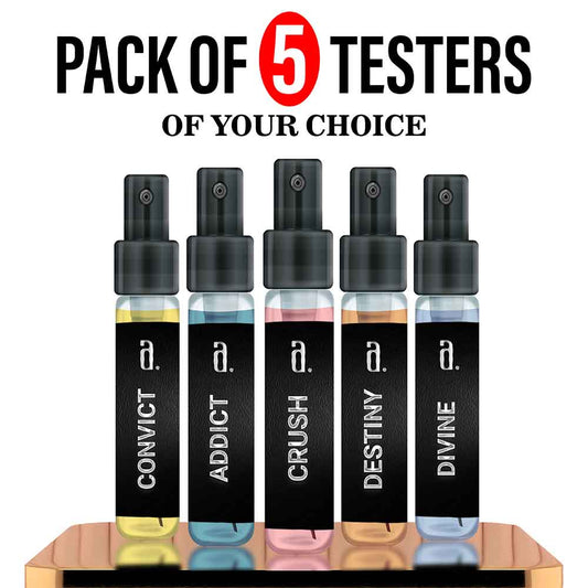 Pack of 5 Testers (5ml) of your choice